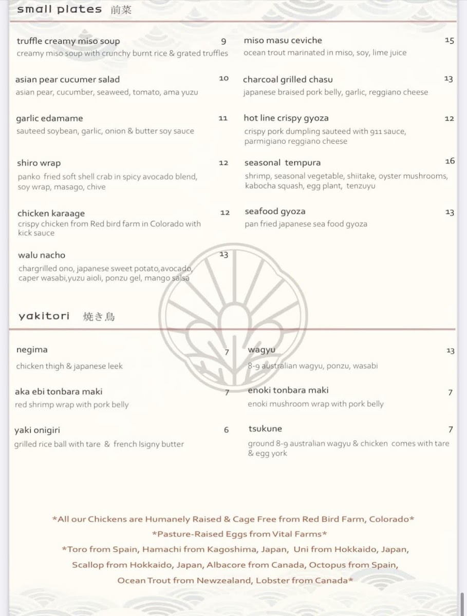 Menu Yozora Japanese Kissa Restaurant-2
