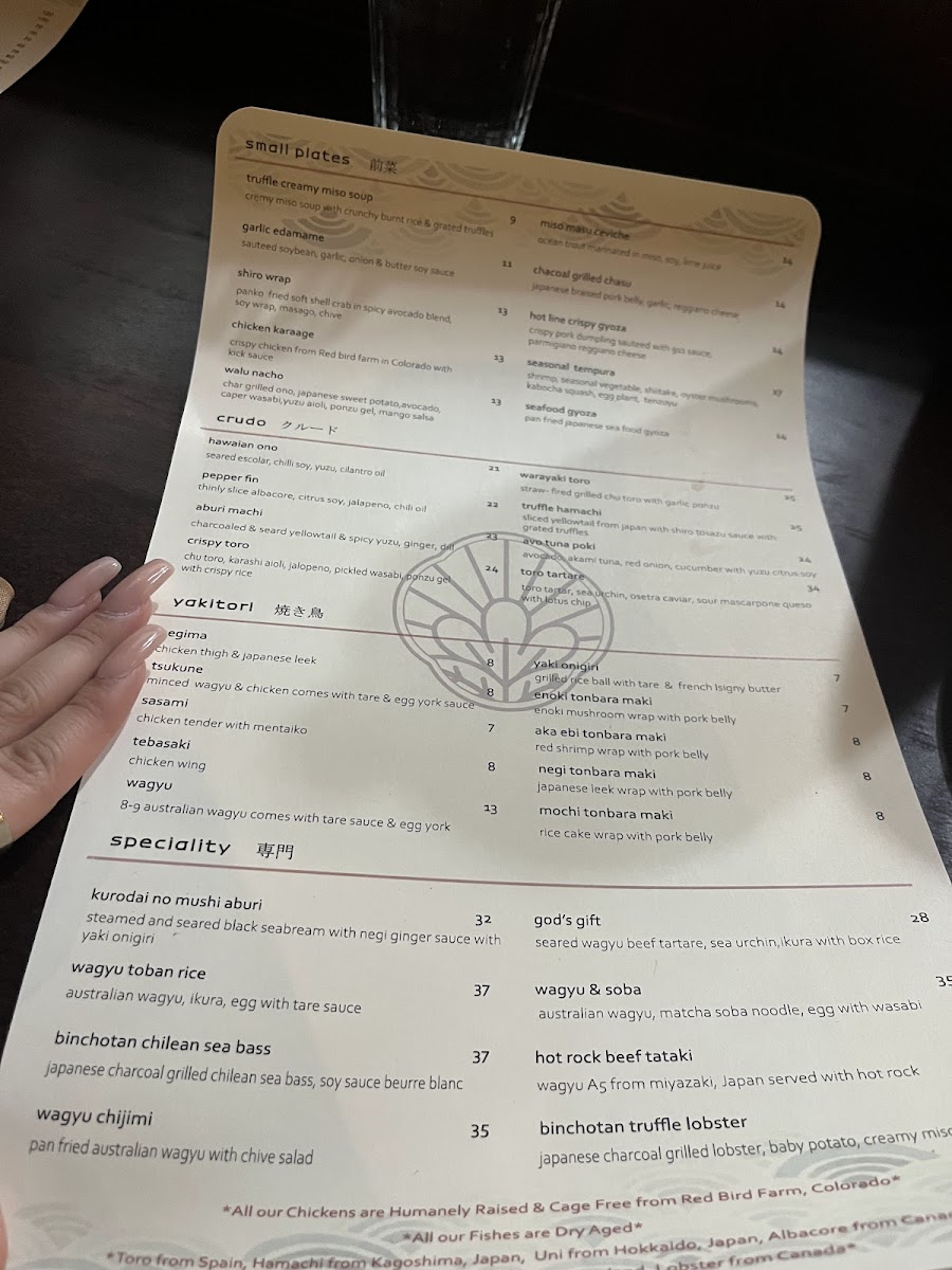 Menu Yozora Japanese Kissa Restaurant-6