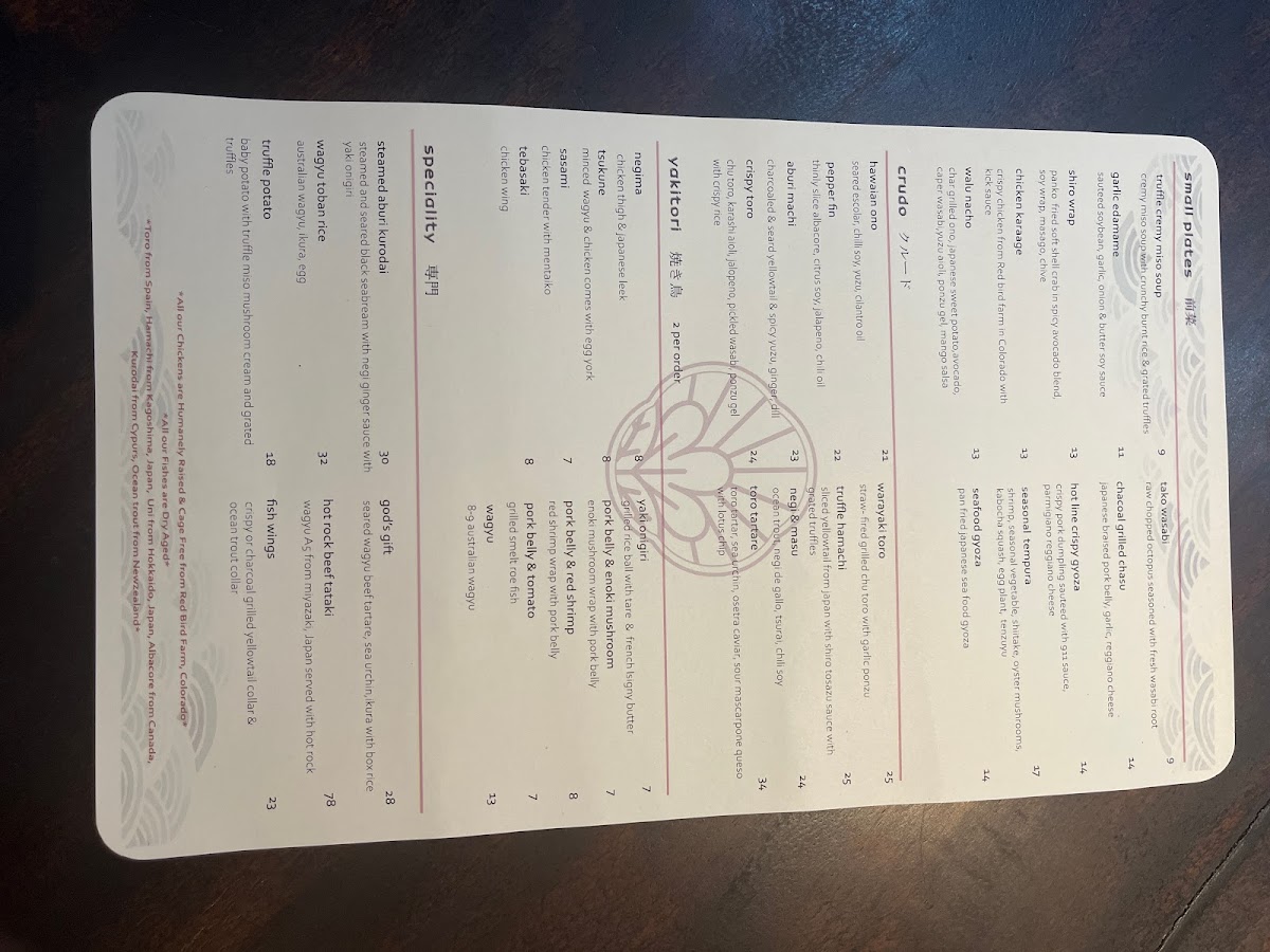Menu Yozora Japanese Kissa Restaurant-7